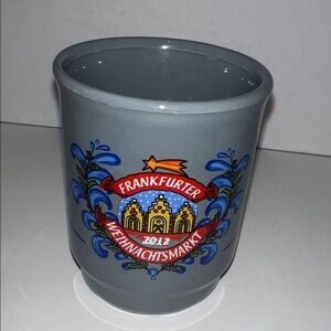 Frankfurter Weihnachtsmarkt 2012 Ceramic Mulled Wine Mug - Gray